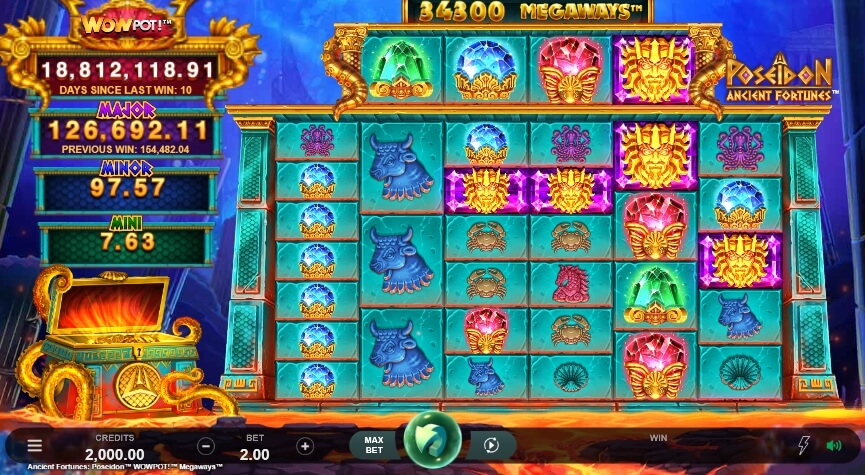 Ancient Fortunes Poseidon MICROGAMING slotxo