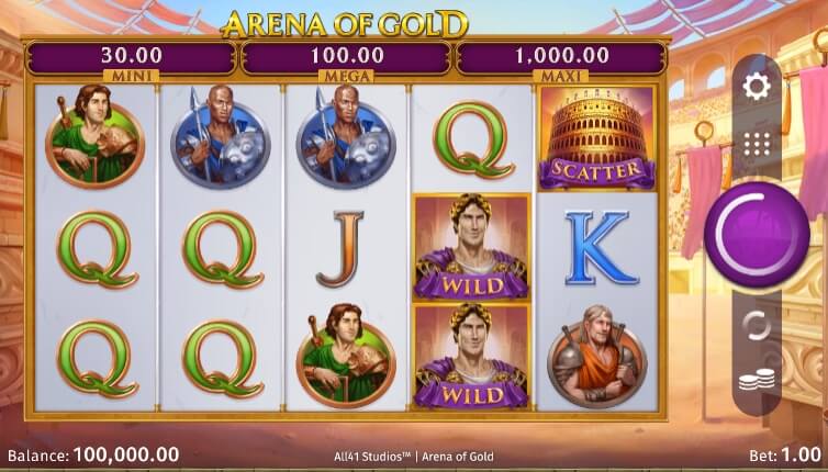 Arena of Gold MICROGAMING 168slotxo