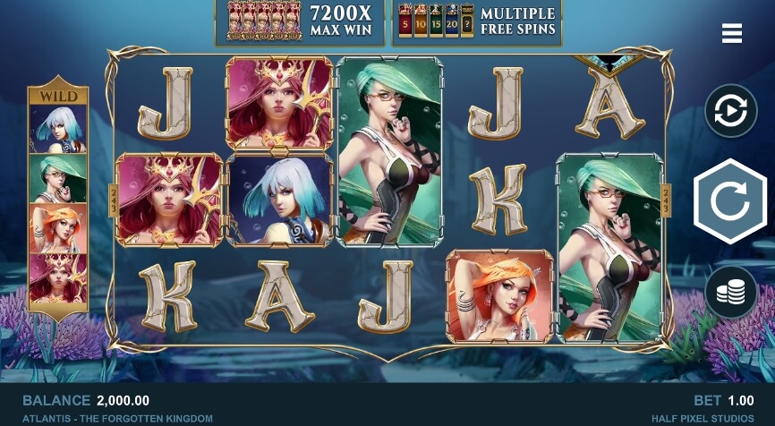 Atlantis The Forgotten Kingdom MICROGAMING สล็อต xo เครดิต ฟรี