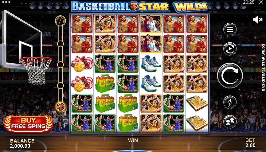 Basketball Star Wilds MICROGAMING สล็อต xo