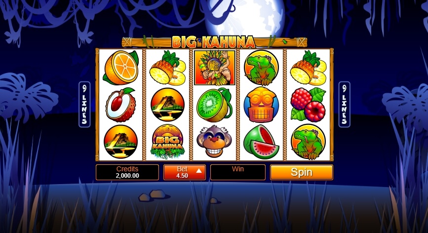 Big Kahuna MICROGAMING slotxo ฟรีเครดิต