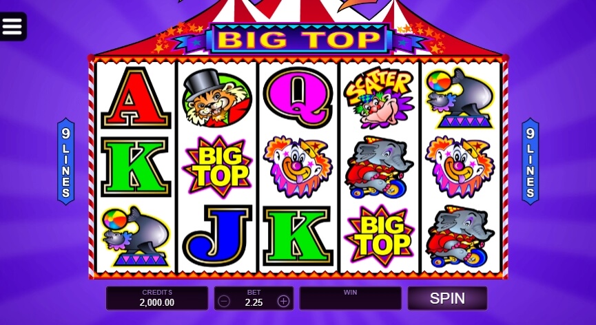 Big Top MICROGAMING 168slotxo