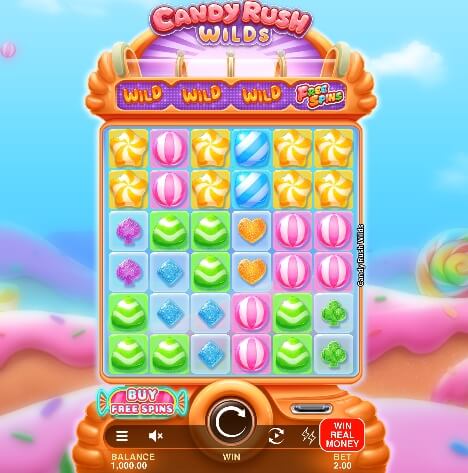 Candy Rush Wilds MICROGAMING 168slotxo