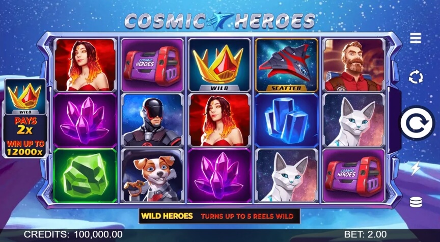 Cosmic Heroes MICROGAMING เล่น slotxo ผ่านเว็บ