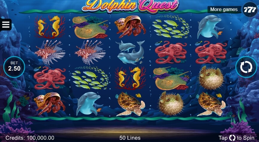 Dolphin Quest MICROGAMING 168slotxo