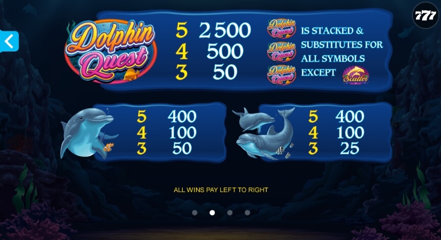 Dolphin Quest MICROGAMING slotxo auto