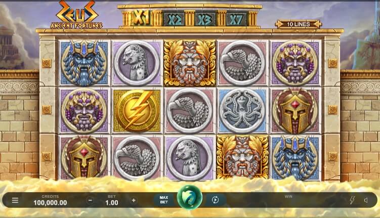 Zeus Ancient Fortunes MICROGAMING slotxo โบนัส 100