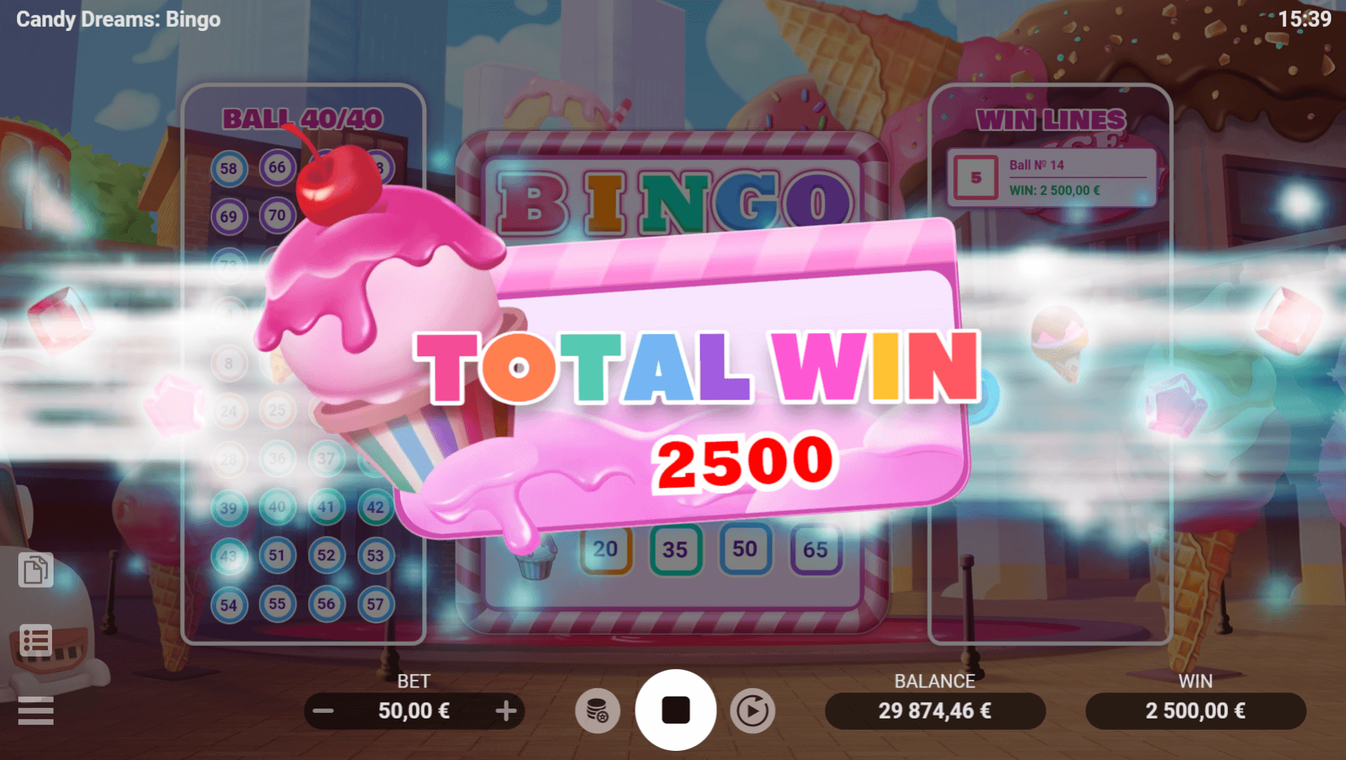 CANDY DREAMS BINGO Evoplay 168slotxo