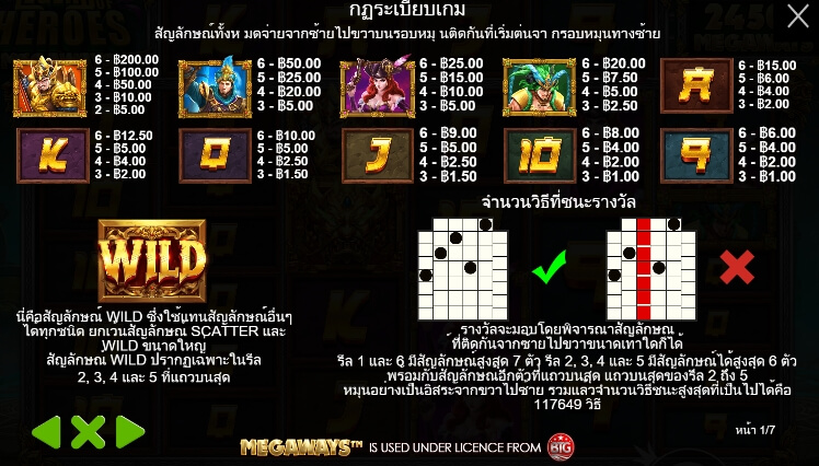 Legend of Heroes Megaways Pragmatic Play สล็อต xo เครดิต ฟรี