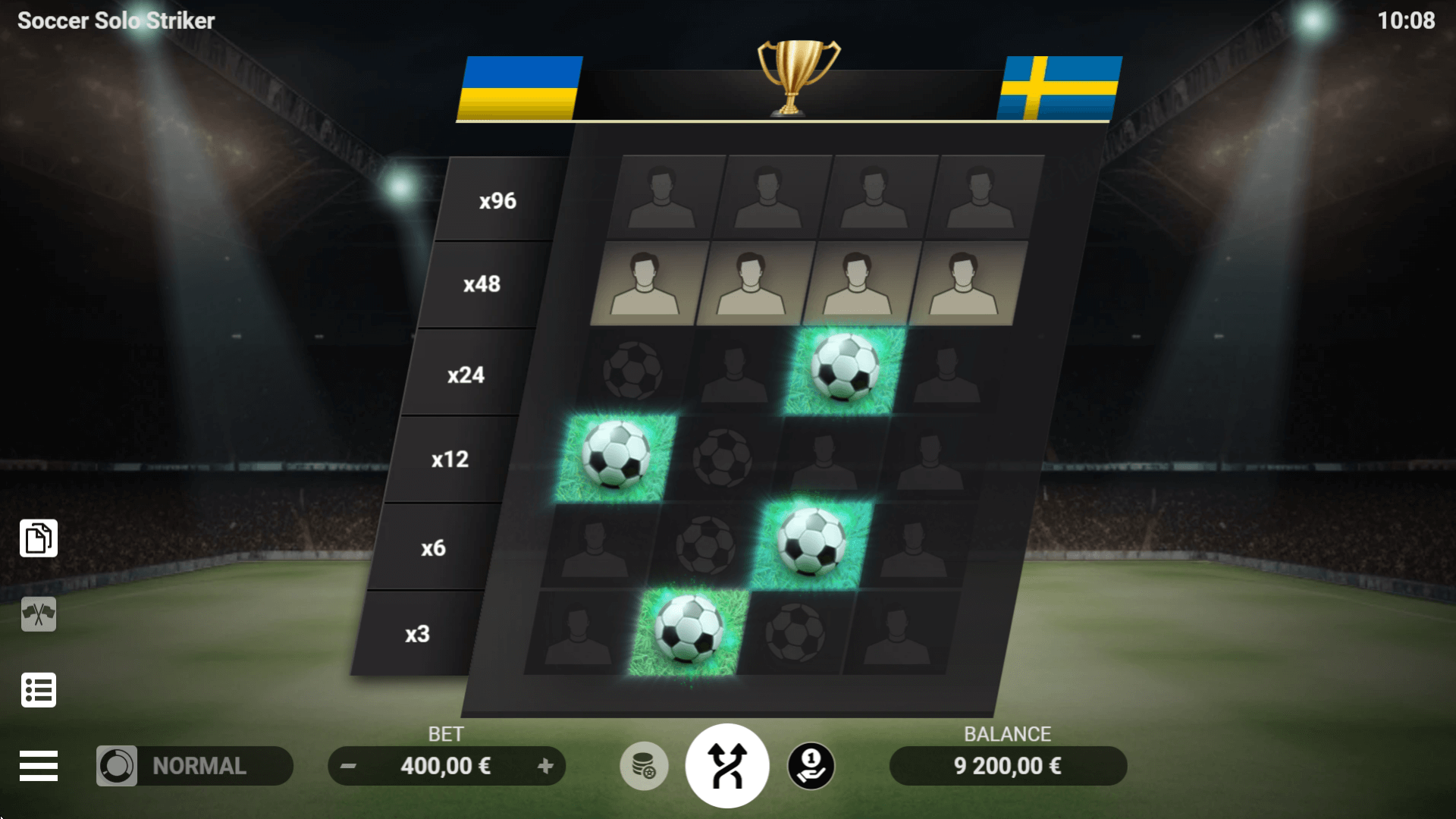 Soccer Solo Striker Evoplay slotxo auto