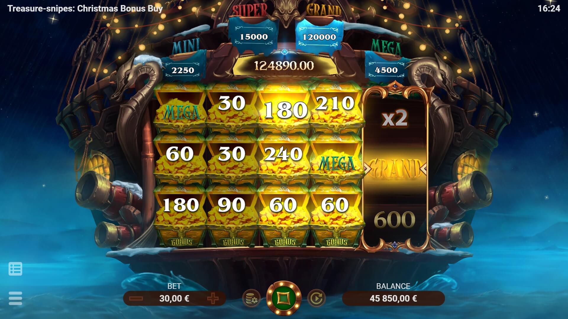 TREASURE-SNIPES CHRISTMAS BONUS BUY Evoplay slotxo ฟรีเครดิต