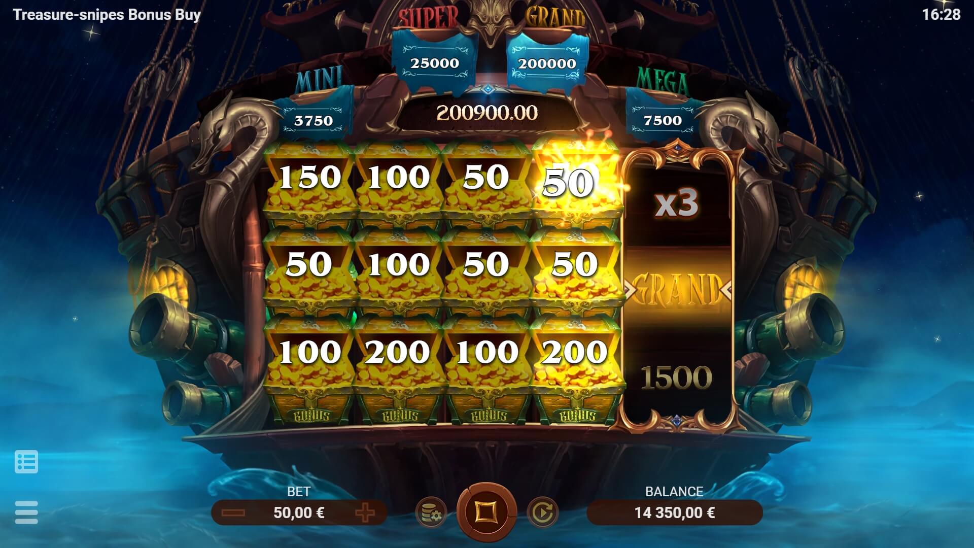 Treasure-snipes Bonus Buy Evoplay 168slotxo