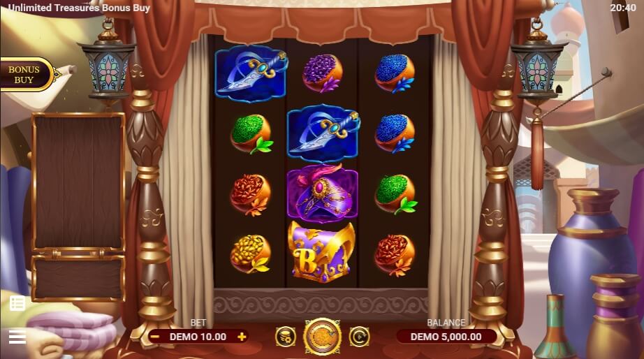 Unlimited Treasures Bonus Buy Evoplay slotxo เล่น ฟรี