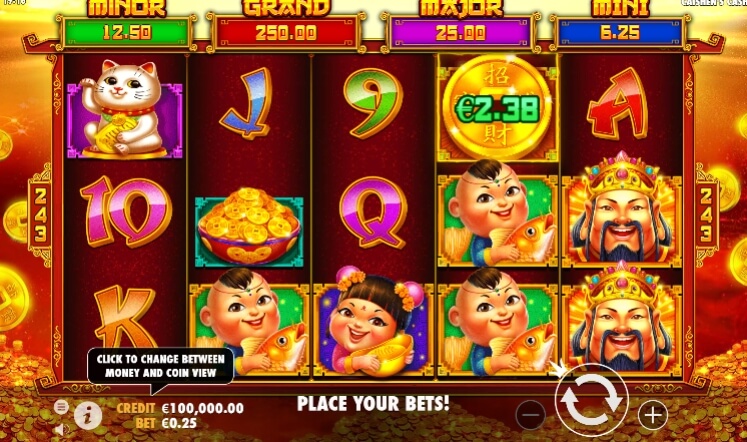 Caishens Cash Pragmatic Play joker slot