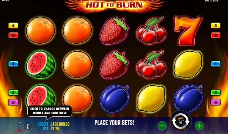 Hot To Burn1 Pragmatic Play slotxo