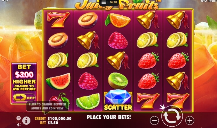 Juicy Fruits Pragmatic Play 168slotxo