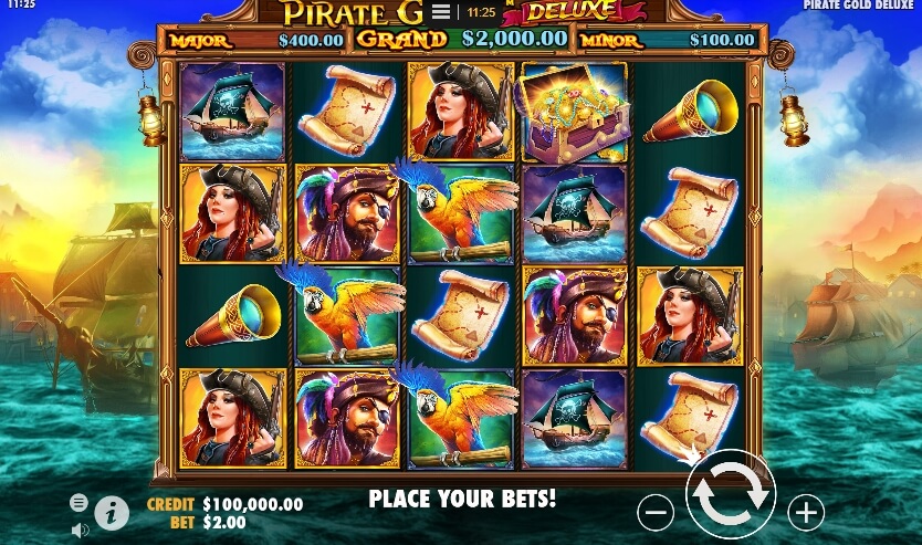 Pirate Gold Deluxe Pragmatic Play slotxo