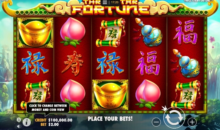 Three Star Fortune Pragmatic Play slotxo ฟรีเครดิต