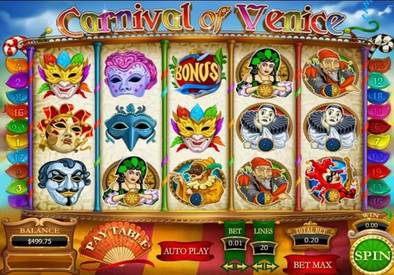 Carnival of Venice Pragmatic Play สล็อต xo