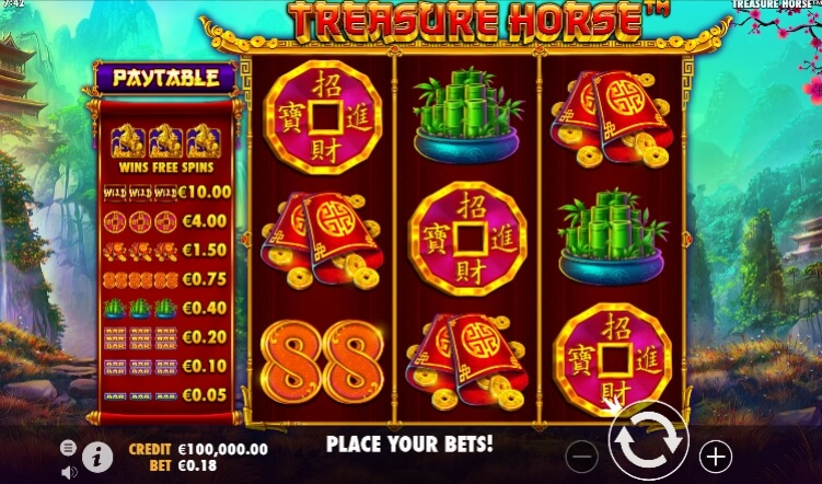 Treasure Horse Pragmatic Play สล็อต xo