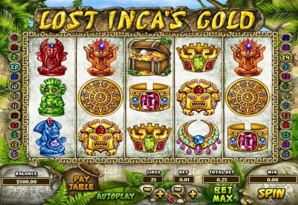 Lost Incas Gold Pragmatic Play 168slotxo
