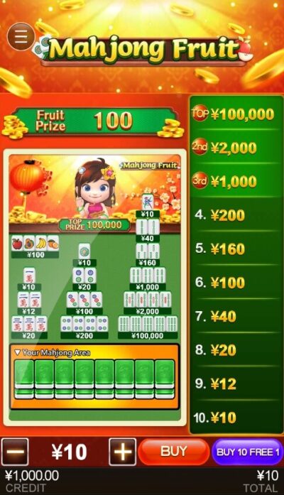 Mahjong Fruit CQ9 slotxo download