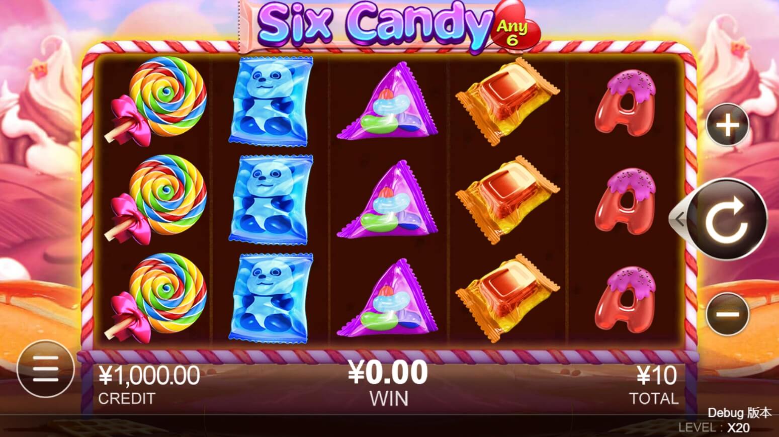 Six Candy CQ9 168slotxo