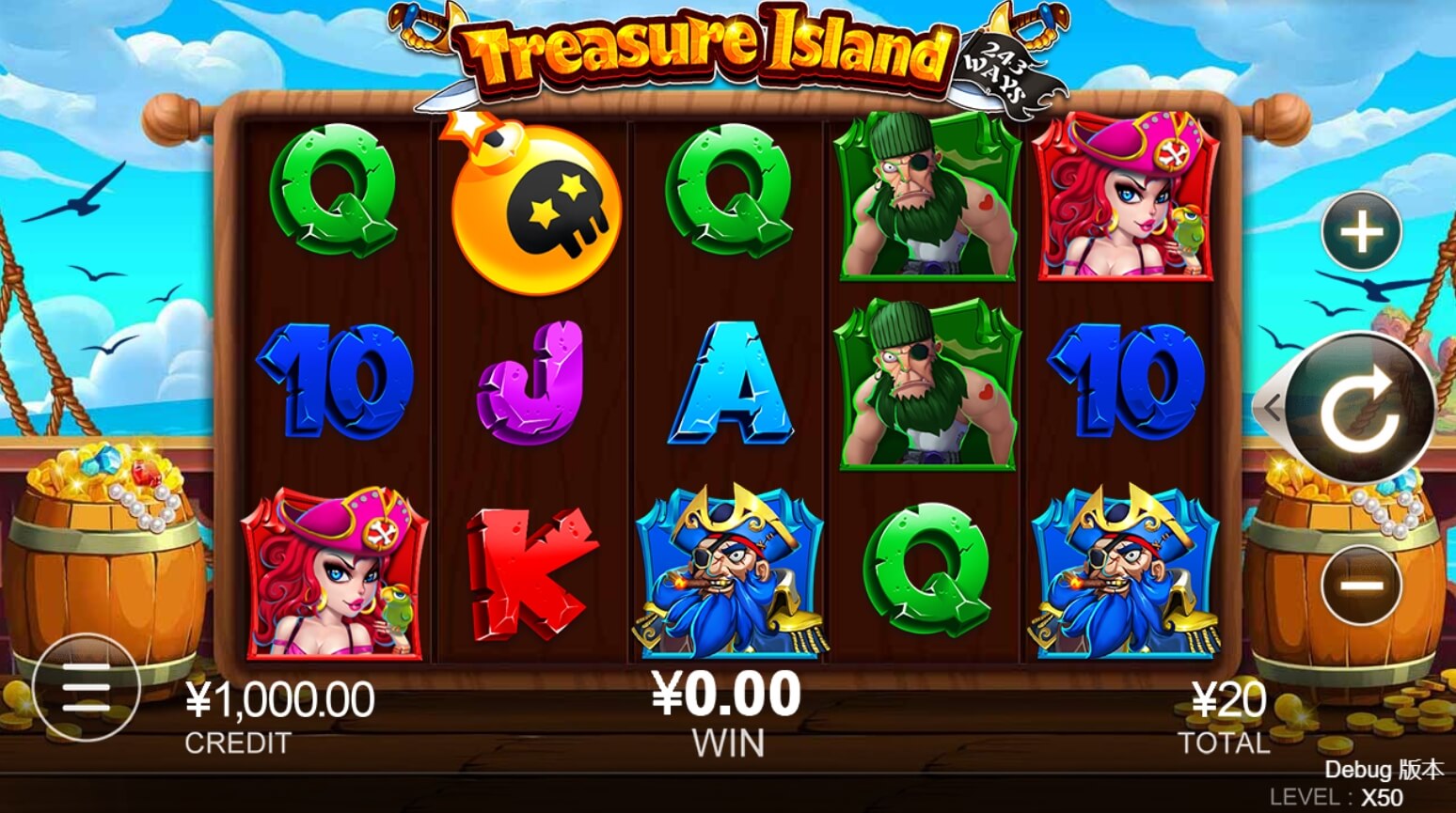 Treasure Island CQ9 168slotxo