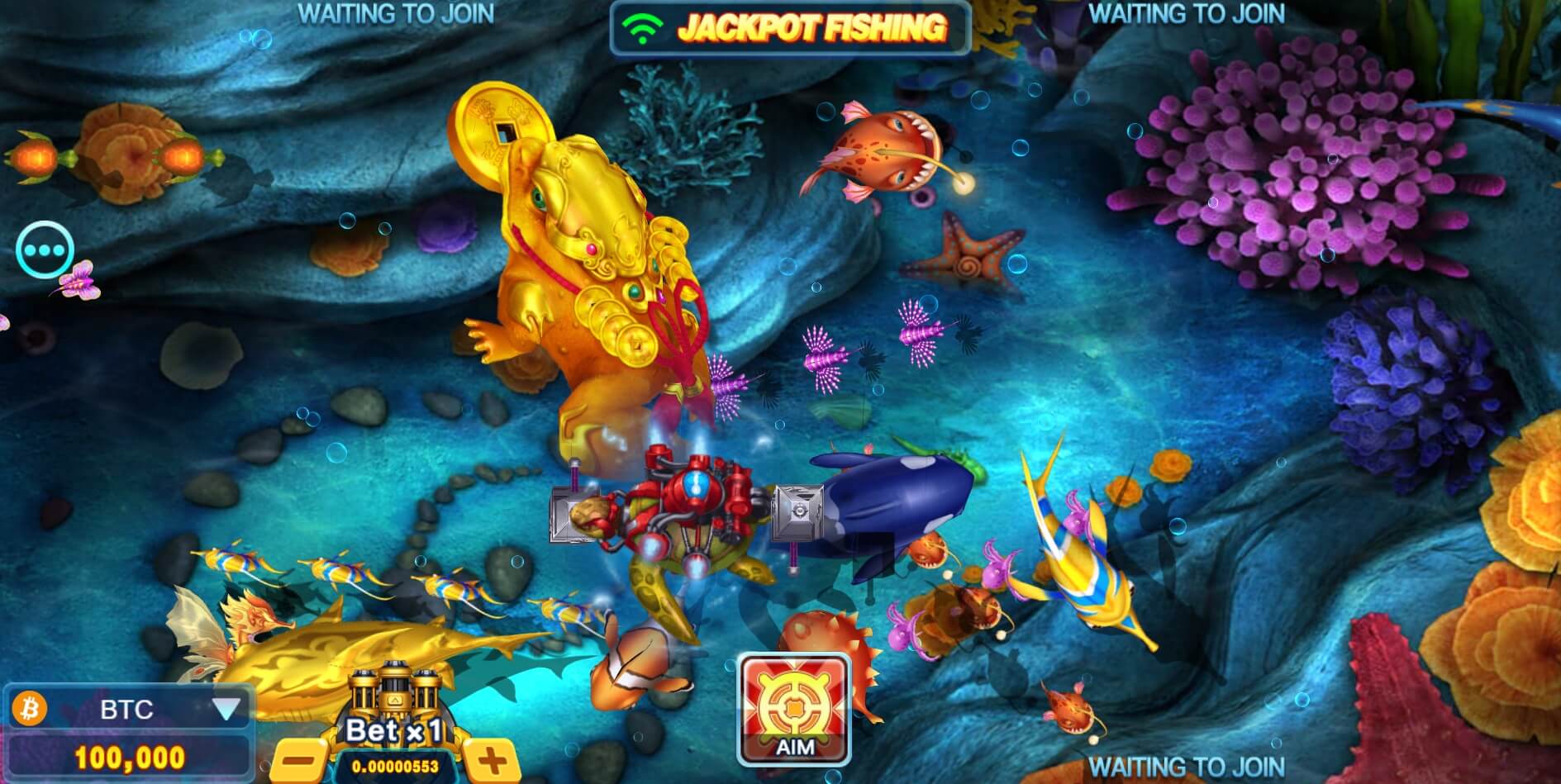 Jackpot Fishing BoleBit Gaming 168slotxo