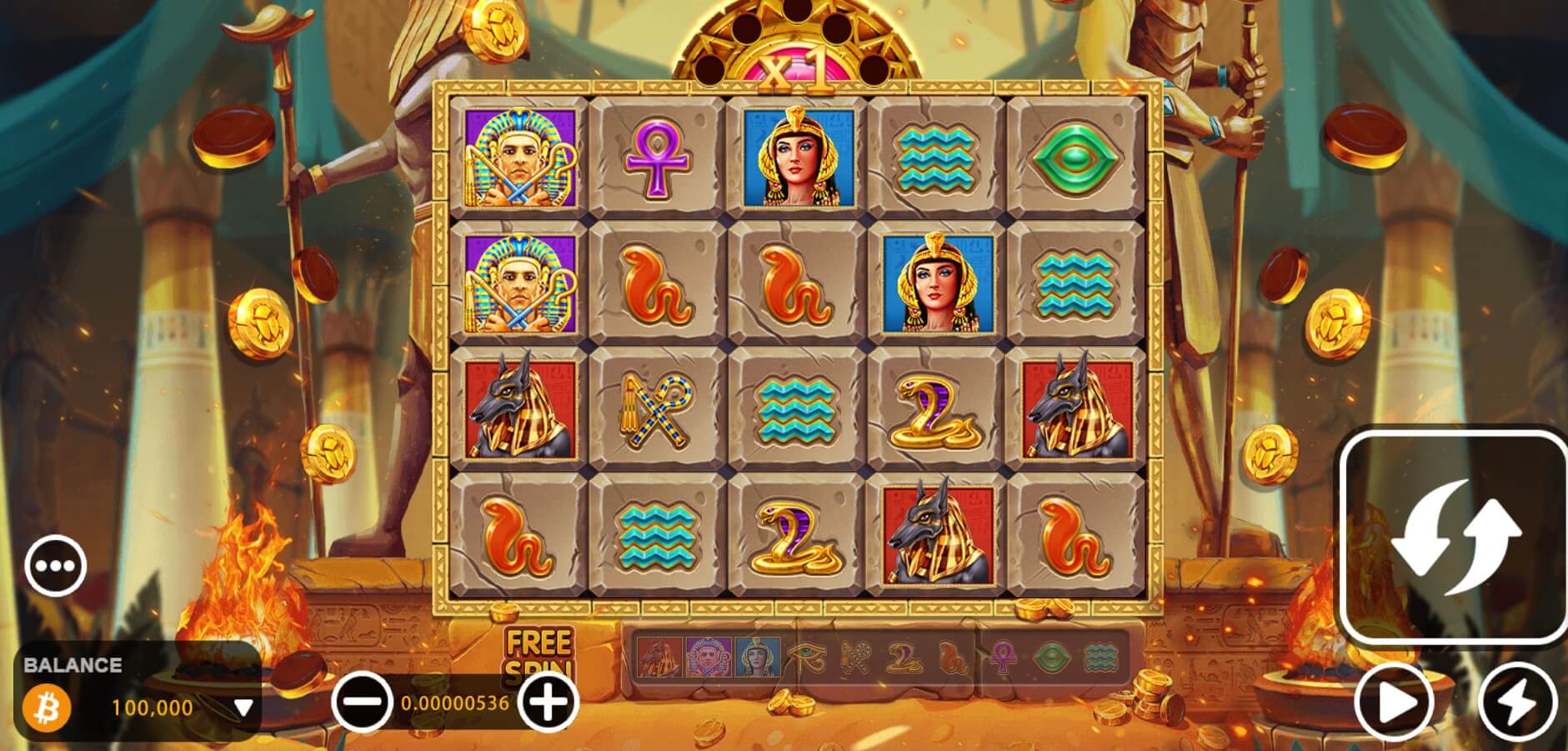 Pharaoh Coins BoleBit Gaming 168slotxo