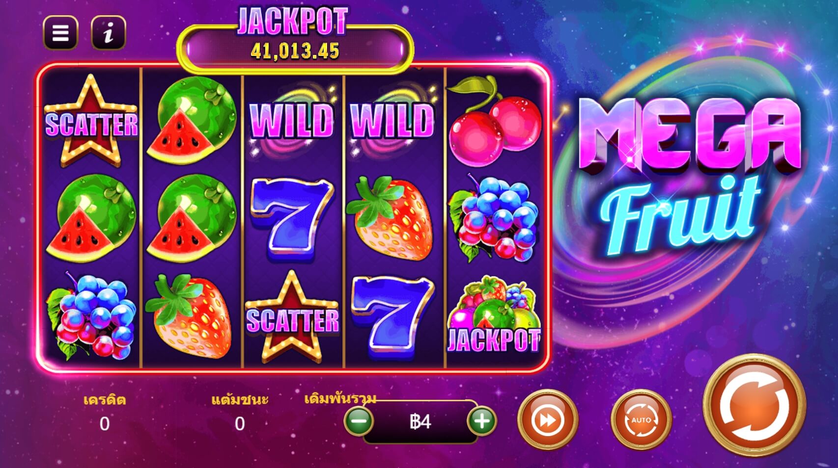 Mega Fruit JACKPOT MEGA7 168slotxo