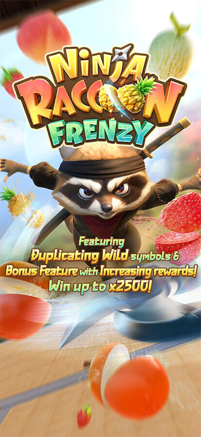 Ninja Raccoon Frenzy PG Slot 168slotxo