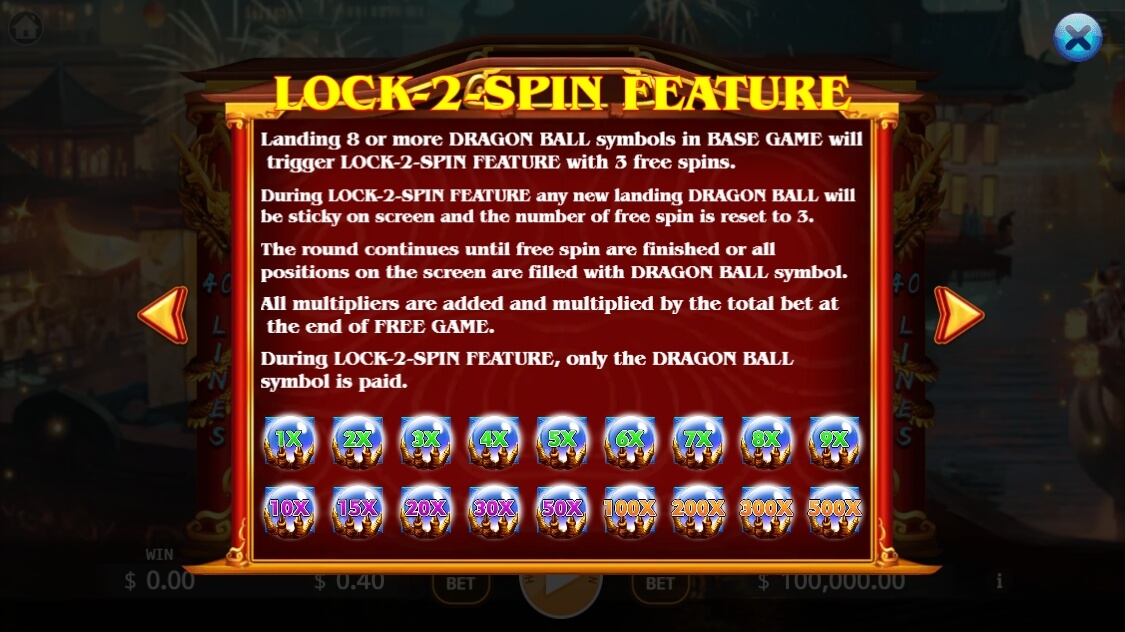 Lucky Golden Dragon Lock 2 Spin Ka-gaming slotxo เติม true wallet