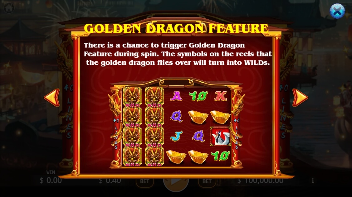 Lucky Golden Dragon Lock 2 Spin Ka-gaming slotxo168