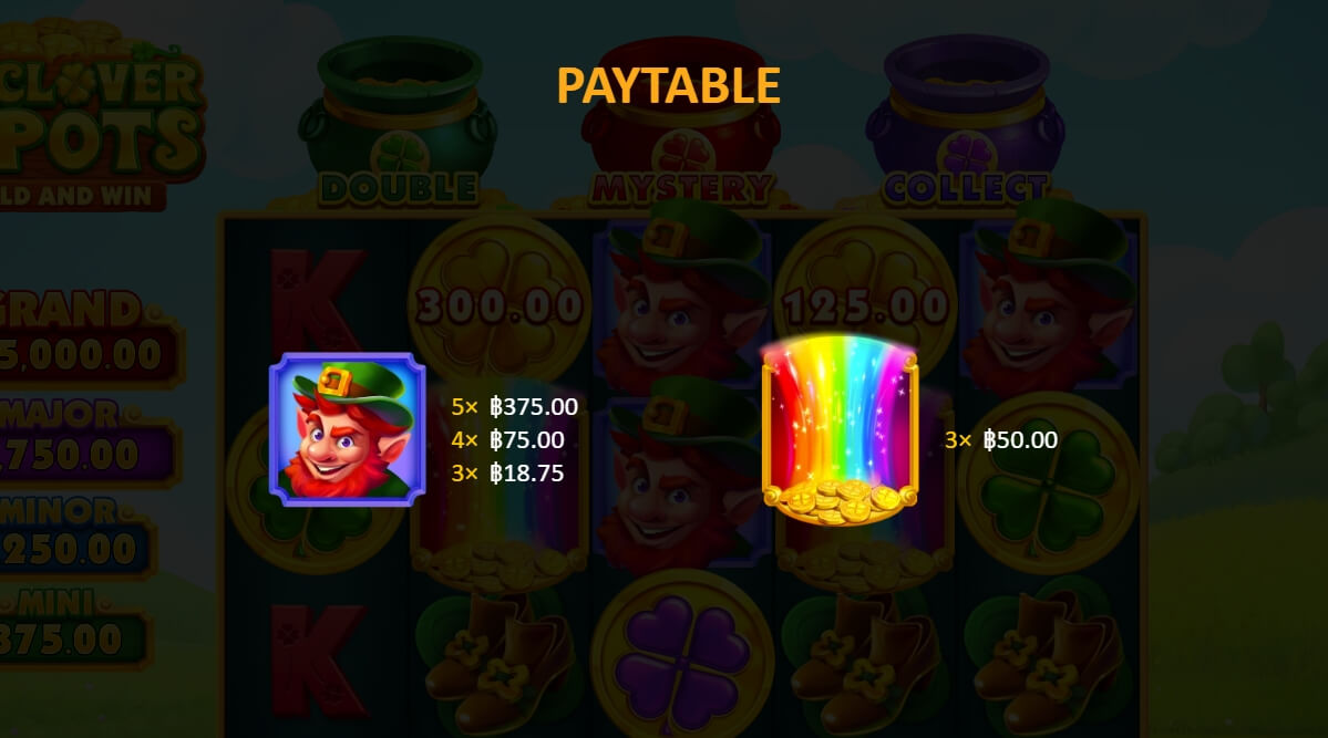 3 Clover Pots ค่าย booongo เว็บ สล็อต เว็บตรง SLOTXO จาก slotxo789