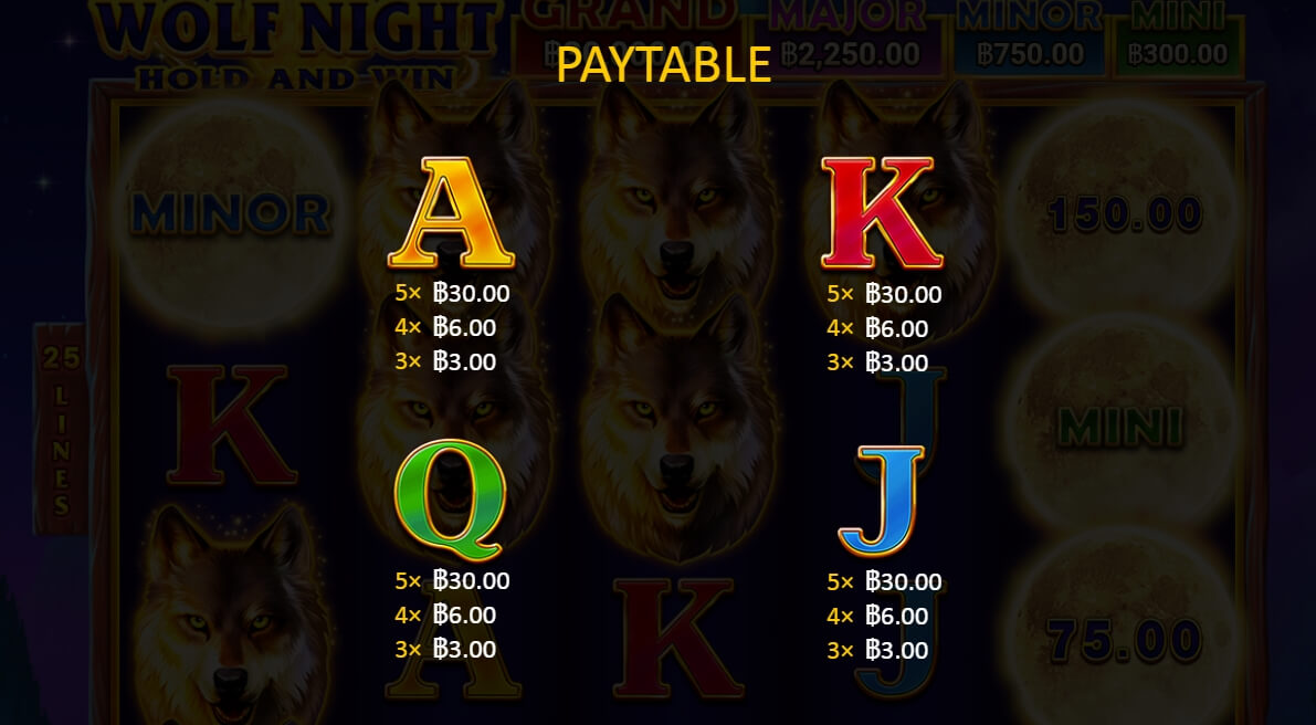 Wolf Night ค่าย booongo เว็บ สล็อต เว็บตรง SLOTXO จาก เว็บ สล็อต xo