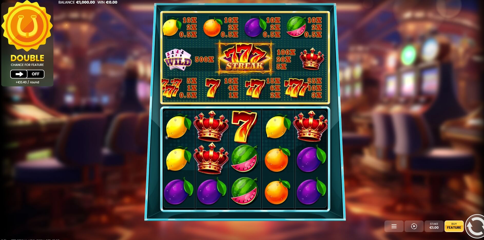 777 Streak ค่าย Octoplay จากเว็บ slotxo download