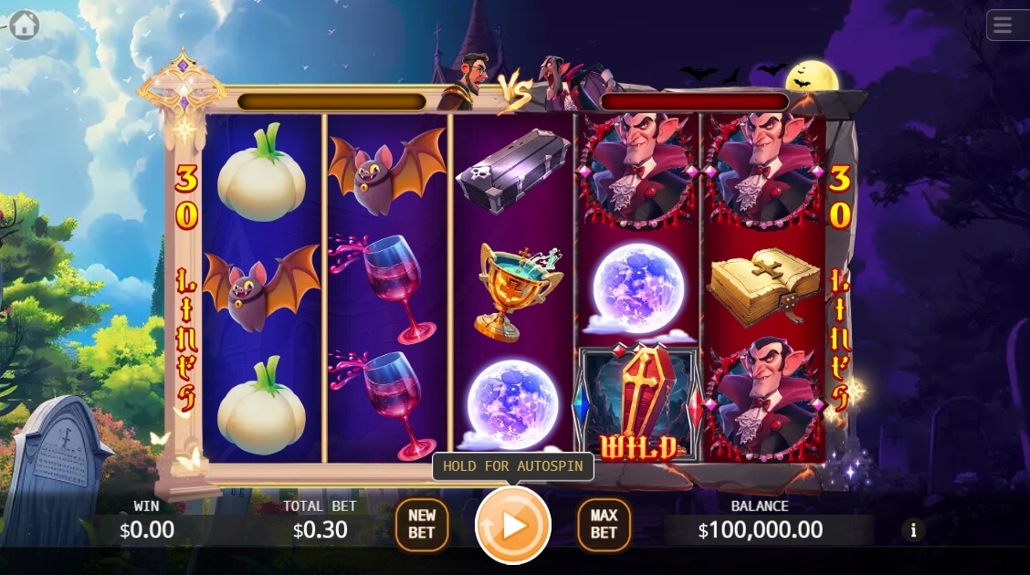 Priest VS. Vampire สล็อต เว็บตรง KA Gaming slotxo777