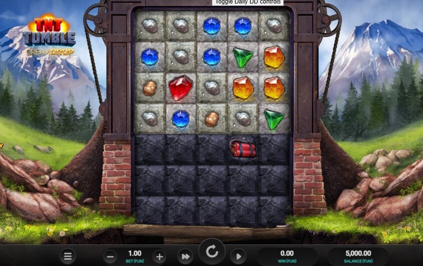 TNT Tumble Dream Drop ค่าย Relax Gaming จากเว็บ slotxo game
