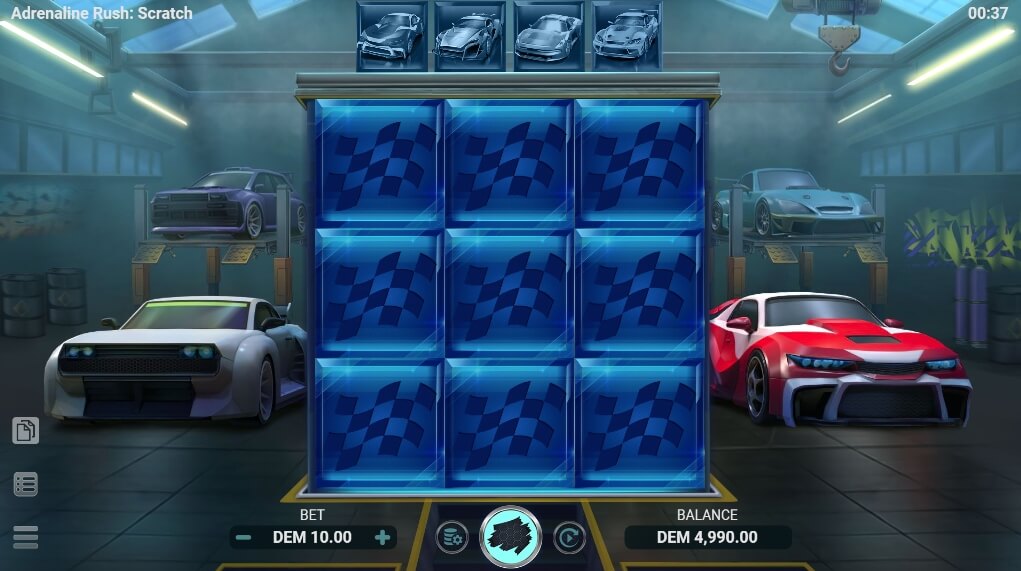 ADRENALINE RUSH1 SCRATCH เกมสล็อต ค่าย EVOPLAY เว็บ 168 slot xo