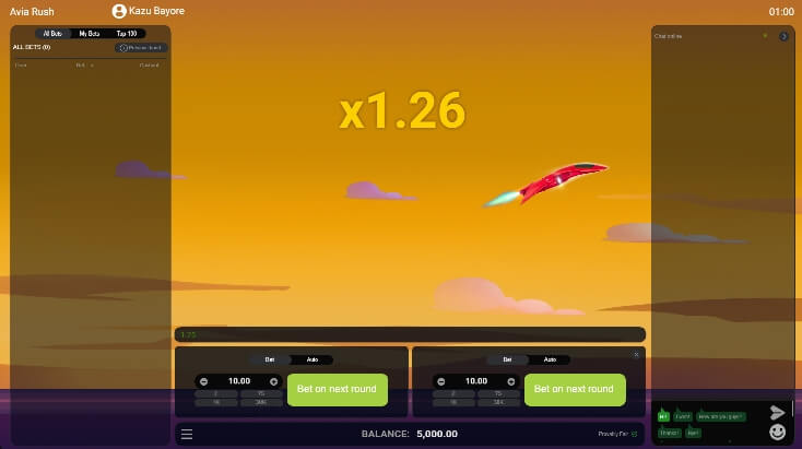Avia Rush เกมสล็อต ค่าย EVOPLAY เว็บ 168 slot xo