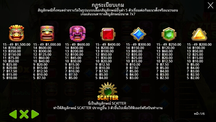 Aztec Smash ค่ายเกม Pragmatic Play จากทาง xo666 slot