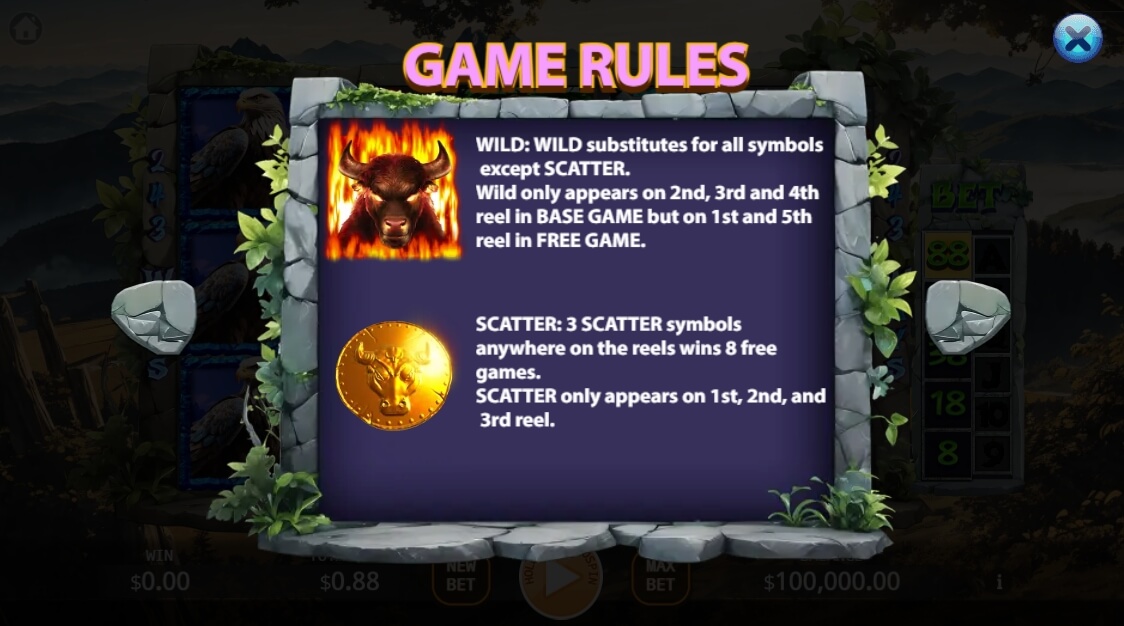 Blazing Buffalo สล็อต เว็บตรง KA Gaming slotxo game