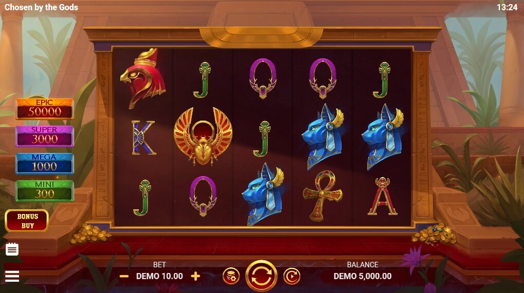 CHOSEN BY THE GODS เกมสล็อต ค่าย EVOPLAY เว็บ xo666 slot