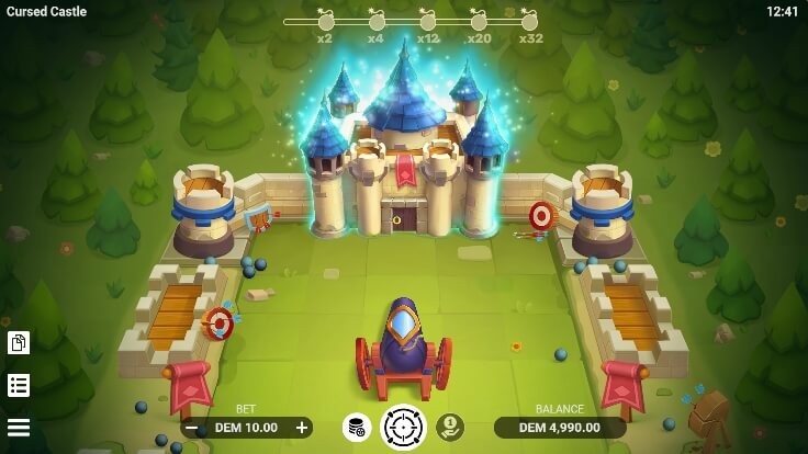CURSED CASTLE เกมสล็อต ค่าย EVOPLAY slotxo 789