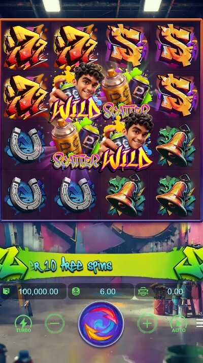 Graffiti Rush เว็บ Slotxo ค่าย PG Slot1234