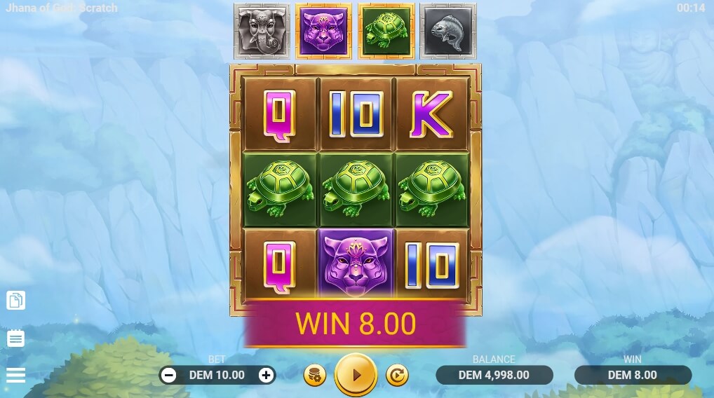 Jhana of God Scratch เกมสล็อต ค่าย EVOPLAY slotxo 789
