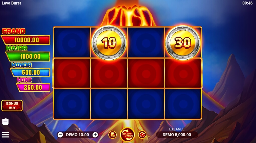 Lava Burst เกมสล็อต ค่าย EVOPLAY เว็บ slotxo xo