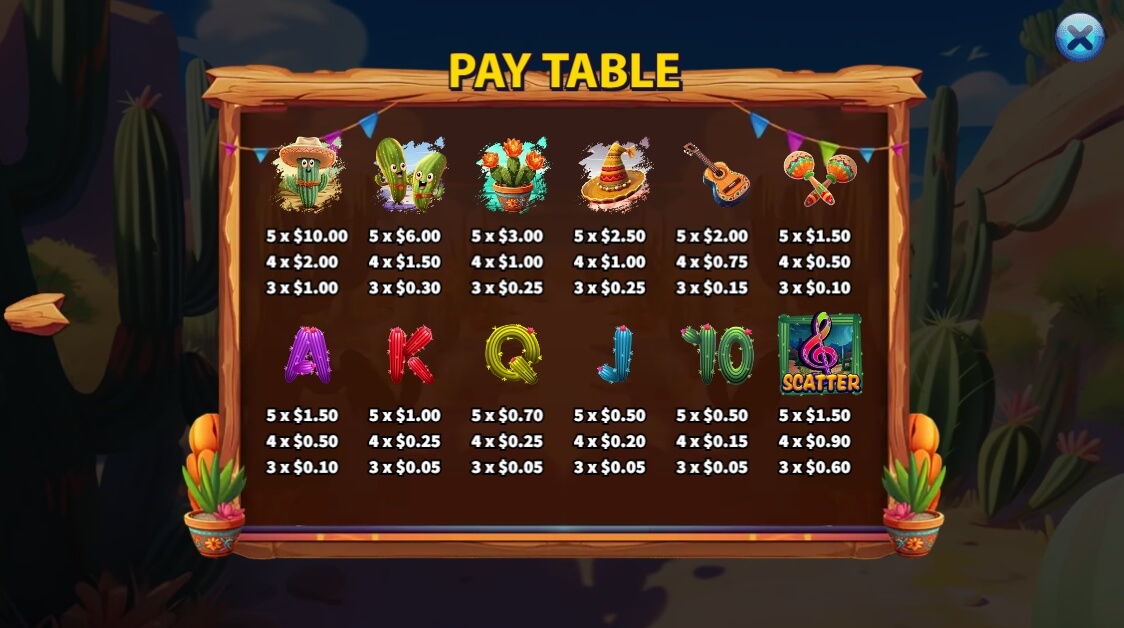 Mexican Cactus สล็อต เว็บตรง KA Gaming slotxo 777