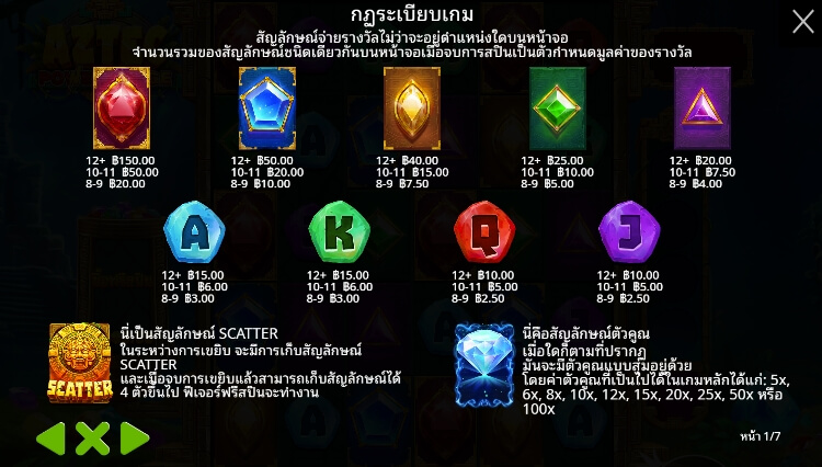 Aztec Powernudge ค่ายเกม Pragmatic Play จากทาง slotxooz1688
